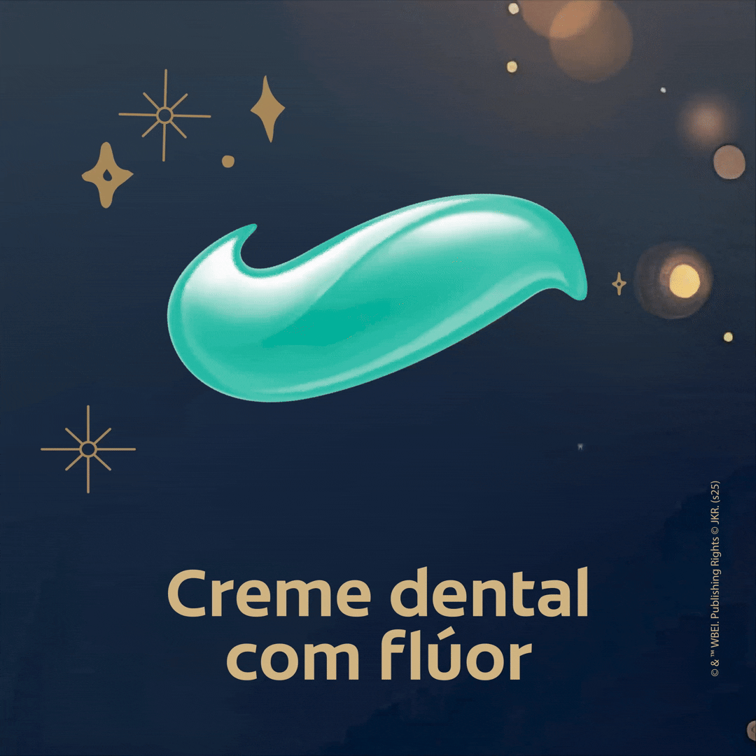 Creme dental com flúor