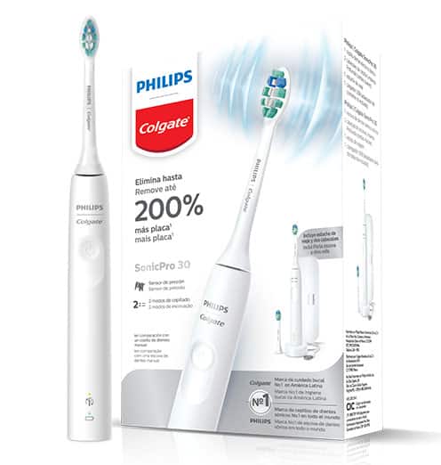 Escova de dente elétrica Philips Colgate SonicPro 30 