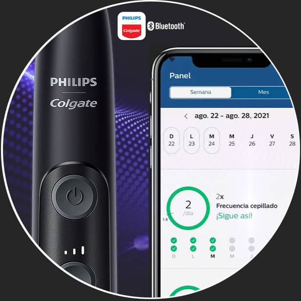 Philips SonicPro 70 - Conectada, por Bluetooth, a um aplicativo interativo para melhorar sua escovação.