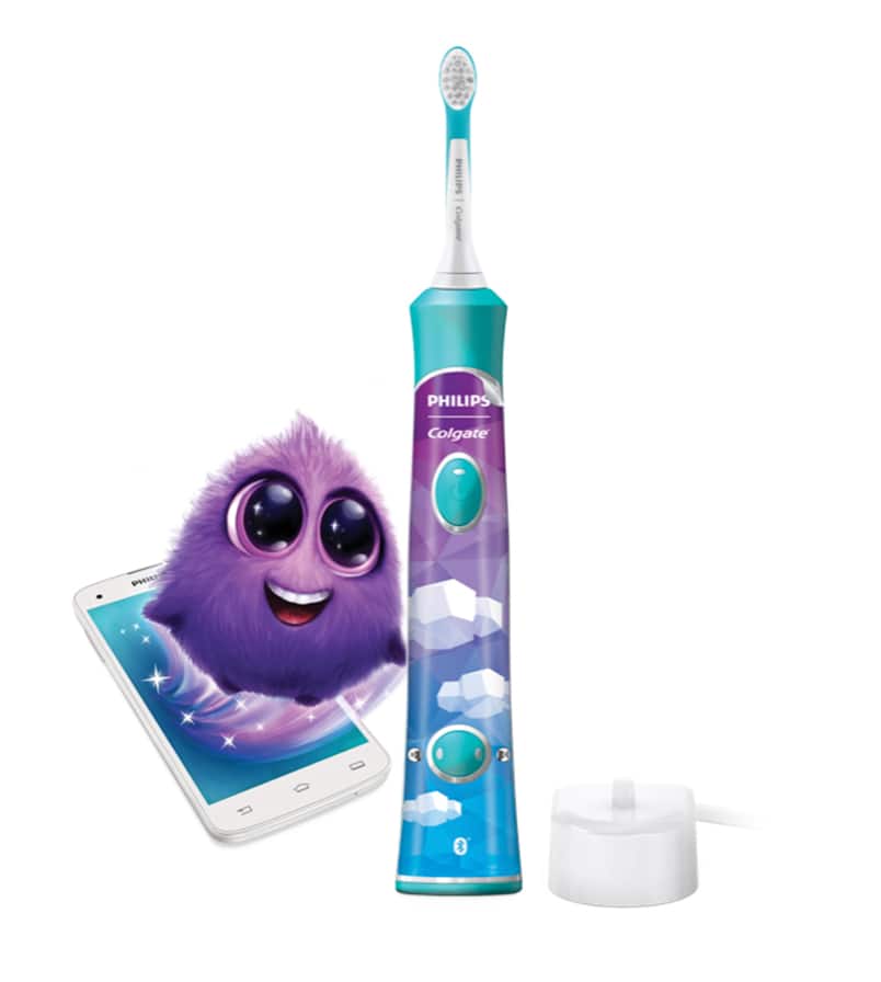 Philips Colgate SonicPro Kids | Escova de dentes elétrica  | Acessórios incluídos | Não inclui smartphone
