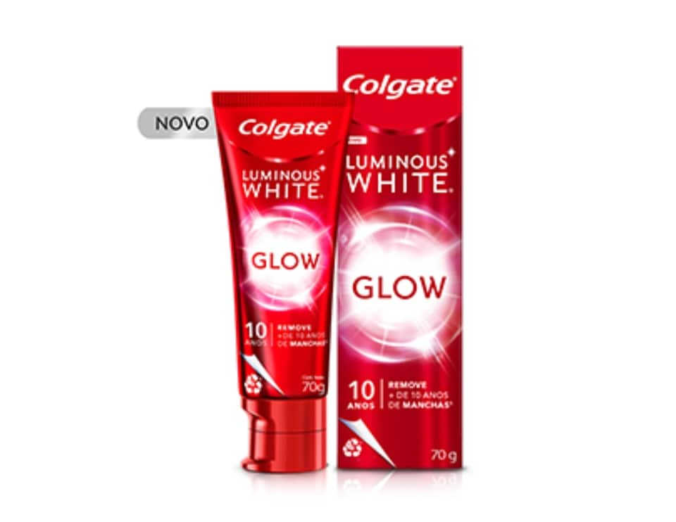 Pasta de dente clareadora Colgate Luminous White Glow