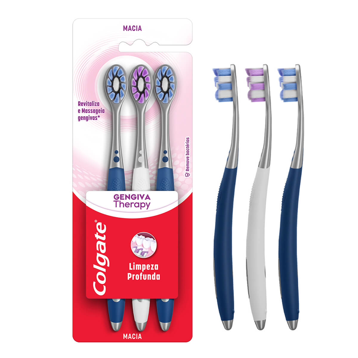 Escova de dente Colgate Gengiva Therapy