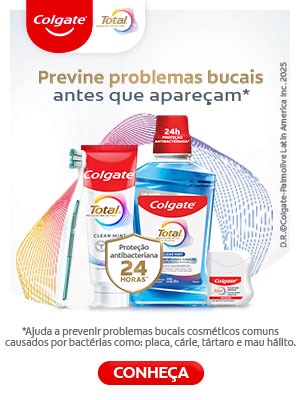Clique para conhecer mais sobre a linha Colgate Total